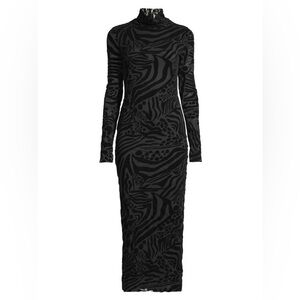 Fuzzi Devore Midi Dress